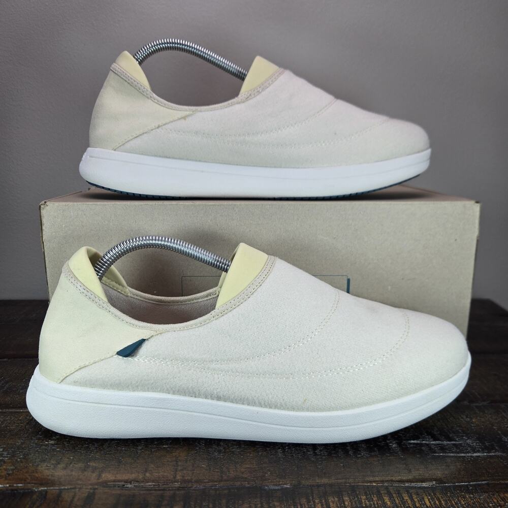 Vessi Sunday Slipper Mens Size 10 Slip On Shoes Sneakers Walnut Beige